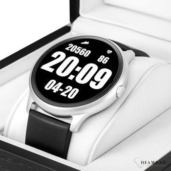 Smartwatch męski Rubicon 'Silver & black' RNCE61SIBX05AX (4).jpg
